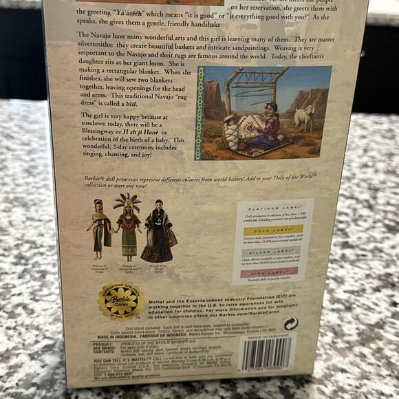 Princess of the Navajo 2004 Barbie Doll - Picture 6 of 6